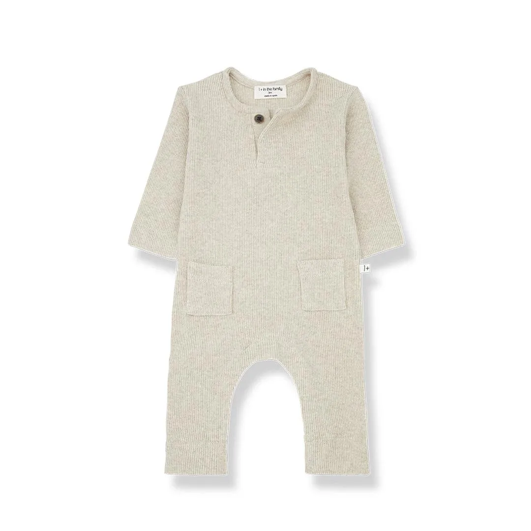 1  in the family Hernan Jumpsuit - Oatmeal