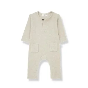 1  in the family Hernan Jumpsuit - Oatmeal
