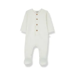 1  in the family Nino Sleepsuit - Ecru