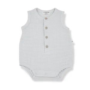 1  in the family Orfeo Romper - Misty Blue