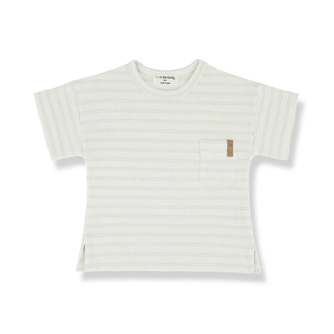 1  in the family Pauli Short Sleeve T-Shirt - Subtle Green