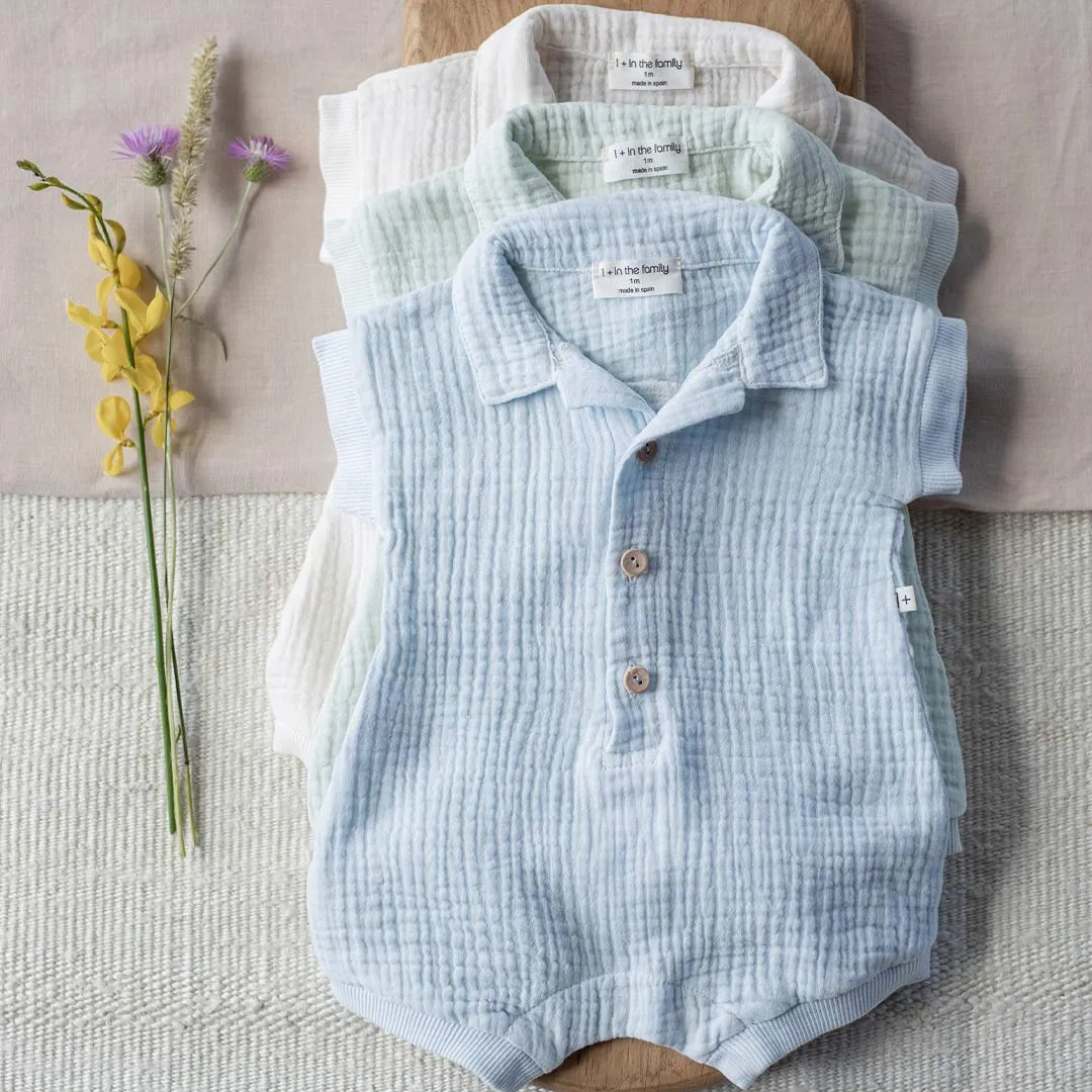 1  in the family Vittorio Jumpsuit - Ecru