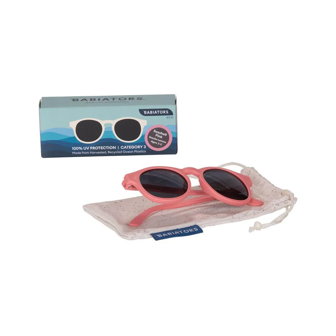 Babiators Eco Original Keyhole Sunglasses  - Seashell Pink