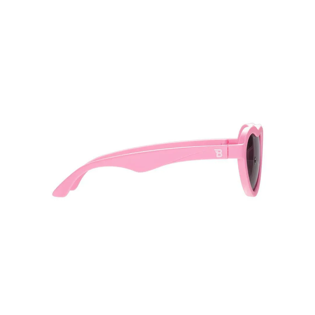 Babiators Original Heart Sunglasses- Bubblegum Pink