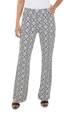 Black Optical Daisy UPF50  Pull-On Pant
