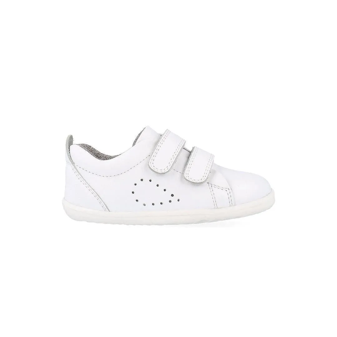 Bobux Step Up Grass Court - Optical White
