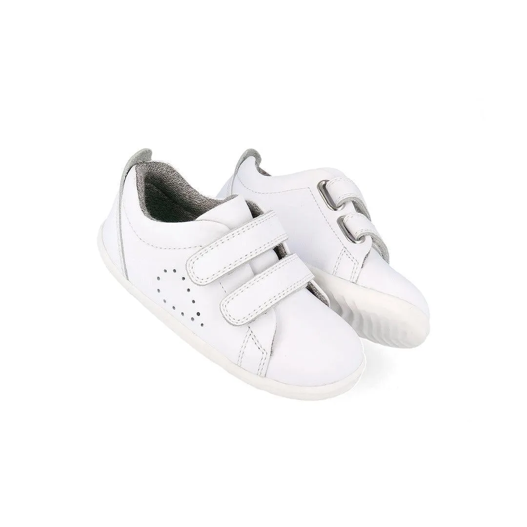 Bobux Step Up Grass Court - Optical White