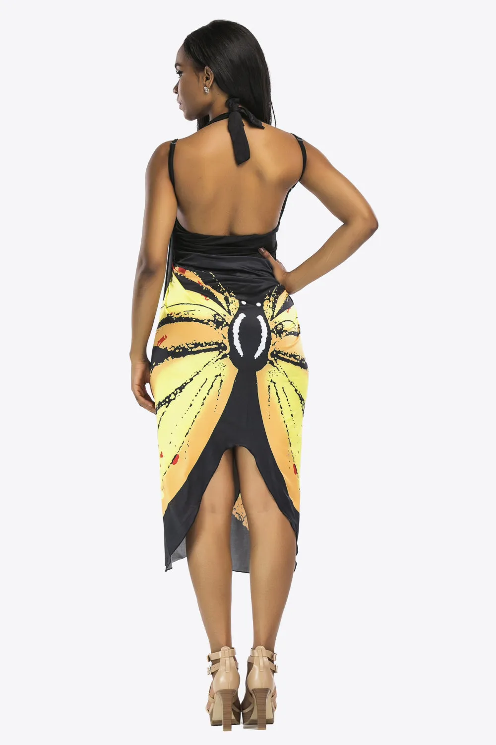 Butterfly Spaghetti Strap Cover Up Anna Kay Co