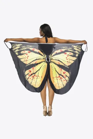 Butterfly Spaghetti Strap Cover Up Anna Kay Co