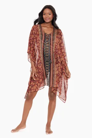 Caftan Cover Up in Zwina
