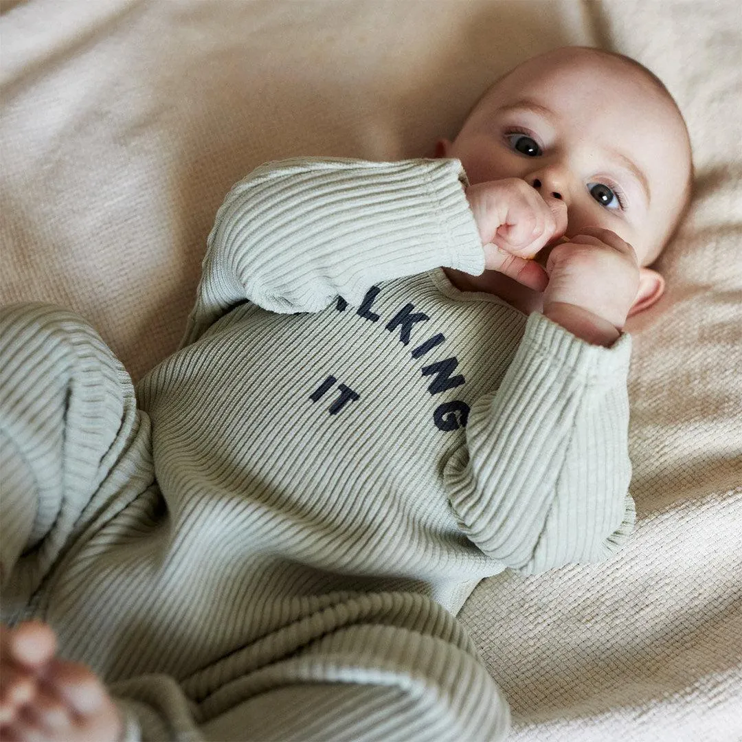 Claude & Co Milking It Onesie - Pistachio