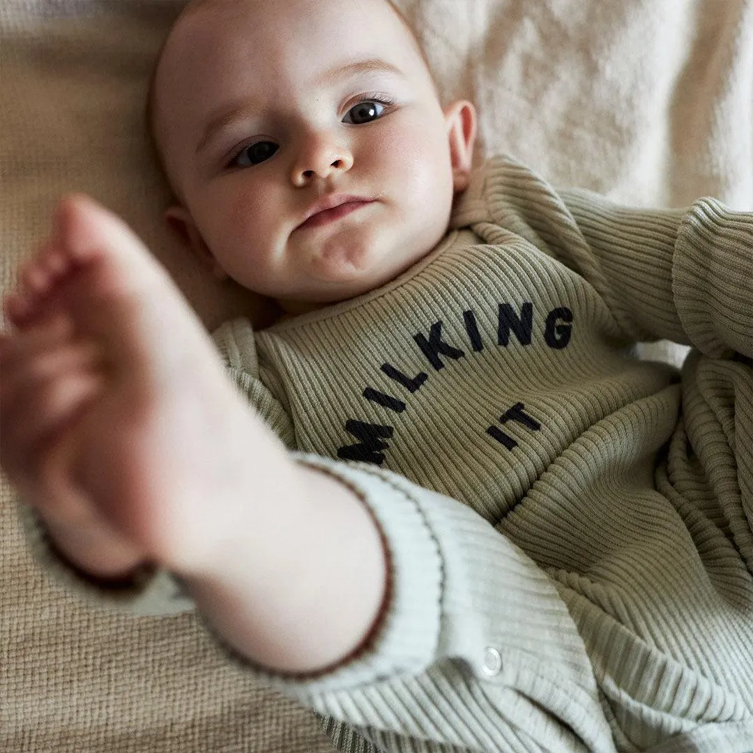 Claude & Co Milking It Onesie - Pistachio