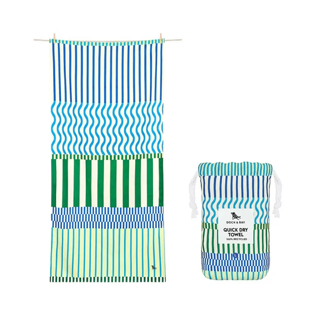 Dock & Bay Beach Towel - Blueberry Spritz