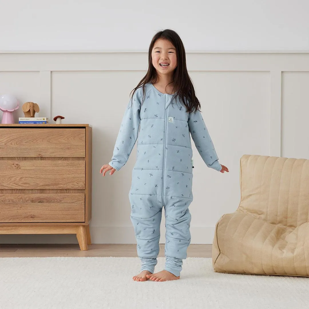 ergoPouch - Organic Winter Long Sleeved Sleep Onesie - 2.5 TOG - Dragonflies