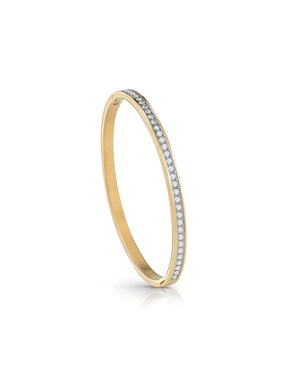 Gold Colour My Day Bangle Guess