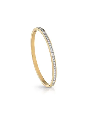 Gold Colour My Day Bangle Guess