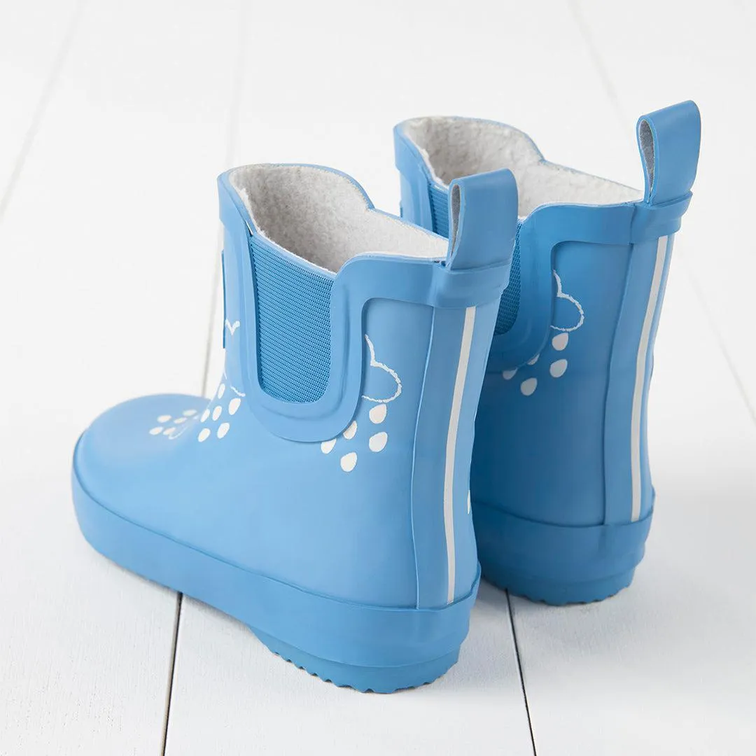 Grass & Air Shortie Adventure Boot With Bag - Cornflower Blue