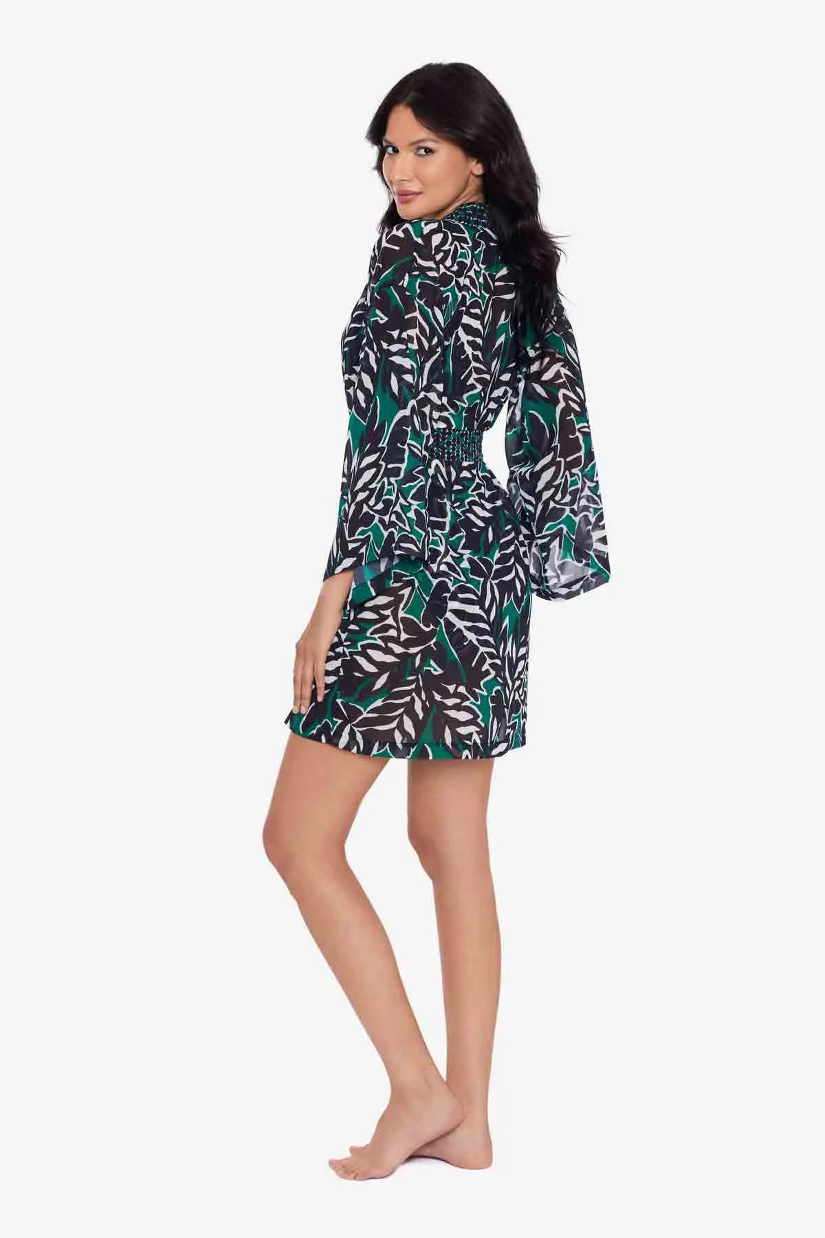 Kimono Cover Up in Palma Verde
