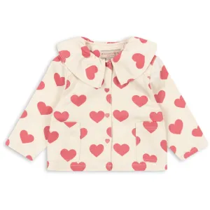 Konges Sljd Bon Coeur Pink Magot Collar Jacket GOTS