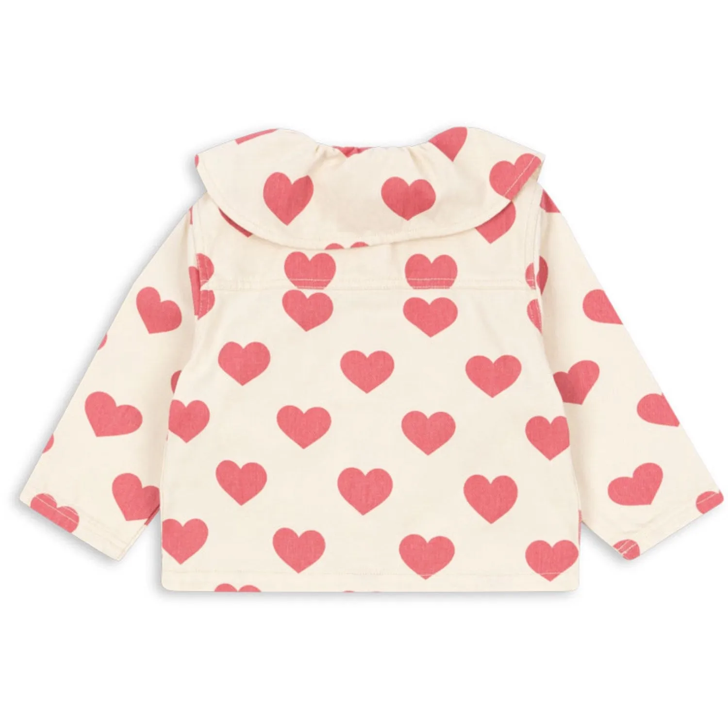 Konges Sljd Bon Coeur Pink Magot Collar Jacket GOTS