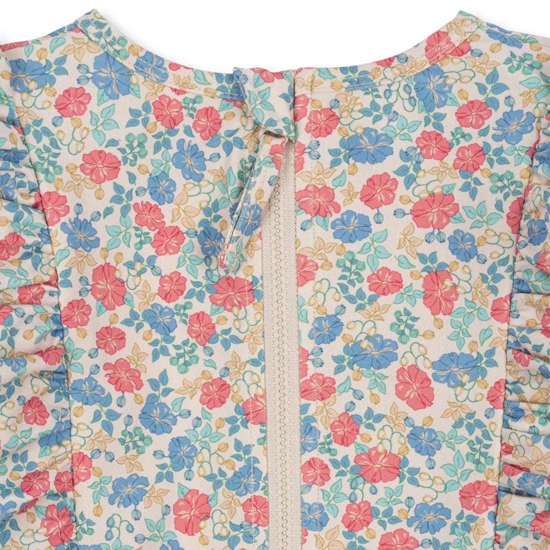 Konges Slojd Manuca Frill Onesie - Fiola