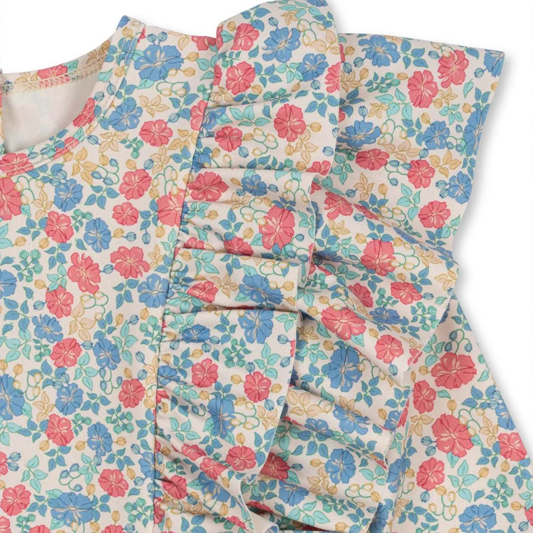 Konges Slojd Manuca Frill Onesie - Fiola