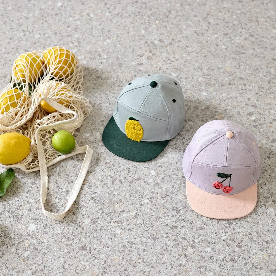 Lassig Kids Skater Cap - Lilac/Peach - Cherry