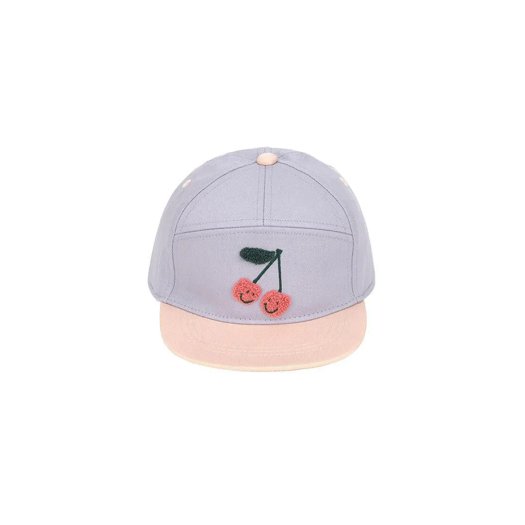 Lassig Kids Skater Cap - Lilac/Peach - Cherry