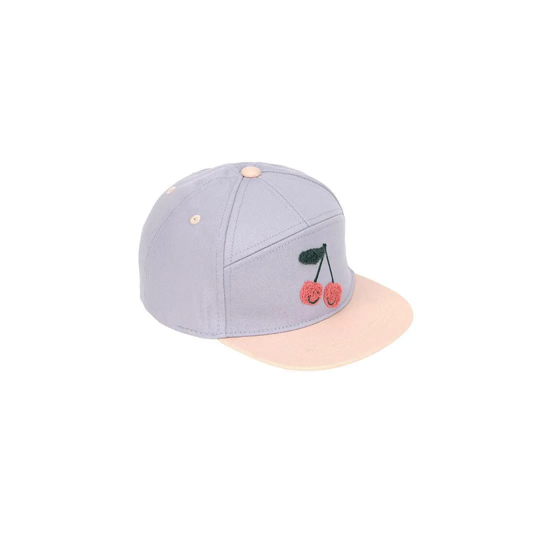 Lassig Kids Skater Cap - Lilac/Peach - Cherry