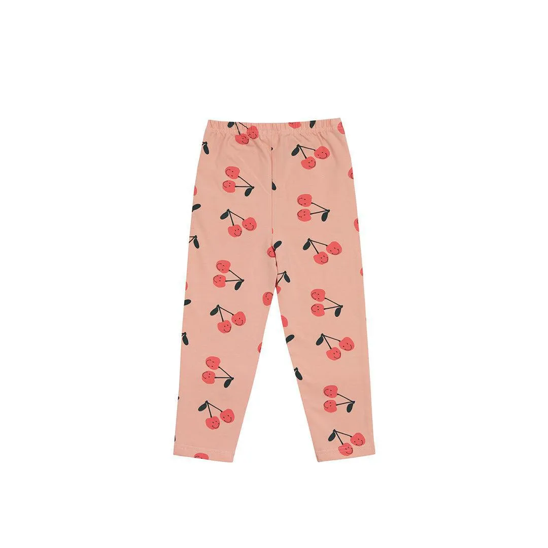 Lassig Leggings Jersey GOTS - Cherry Peach