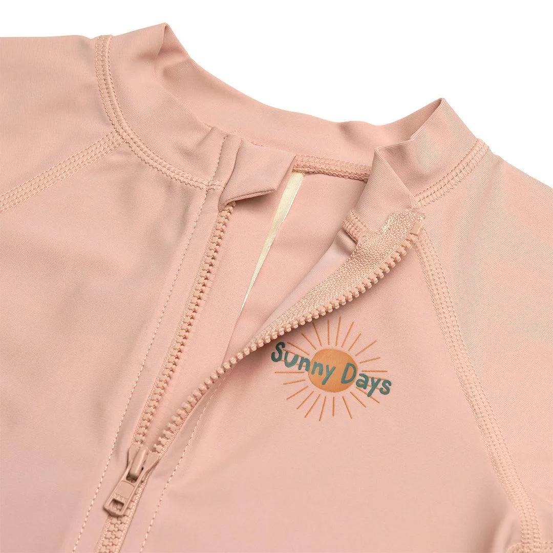 Lassig Short Sleeve Sunsuit  - Pink