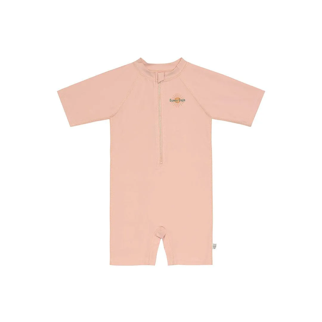 Lassig Short Sleeve Sunsuit  - Pink