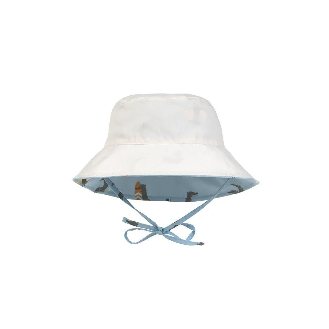 Lassig Sun Protection Bucket Hat - Sky Blue - Crocodile