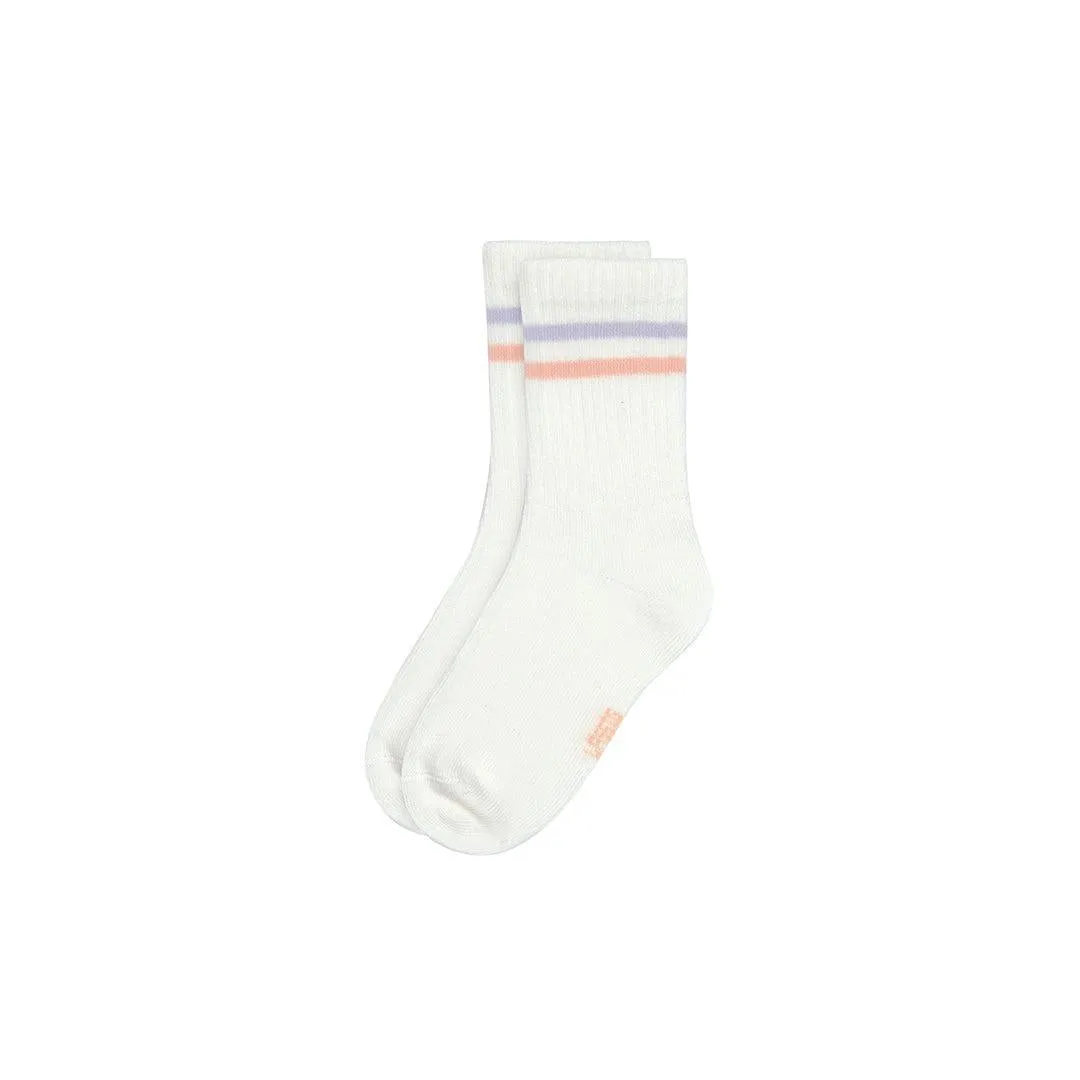 Lassig Tennis Socks - 3 Pack - White - Cherry