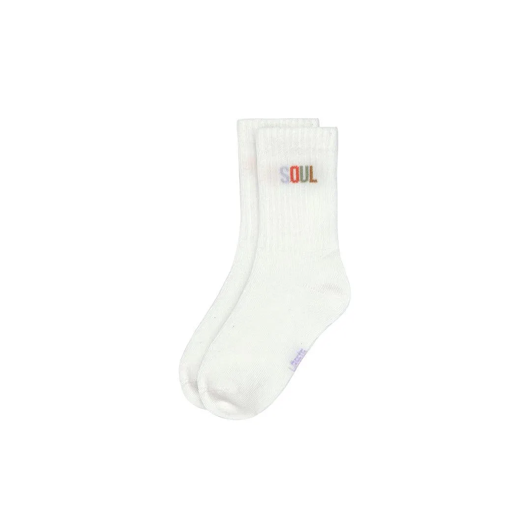 Lassig Tennis Socks - 3 Pack - White - Cherry
