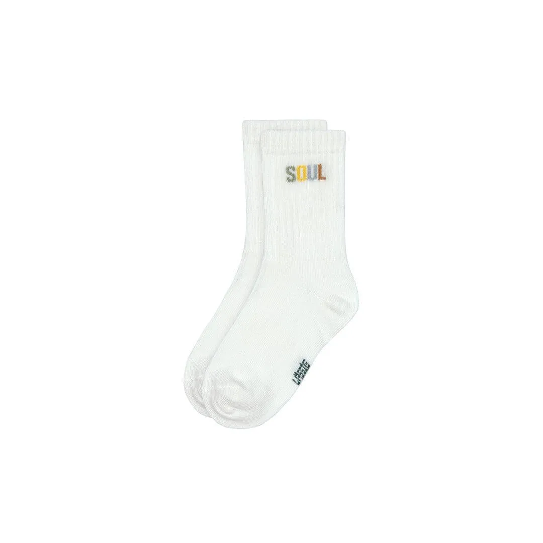 Lassig Tennis Socks - 3 Pack - White - Lemon
