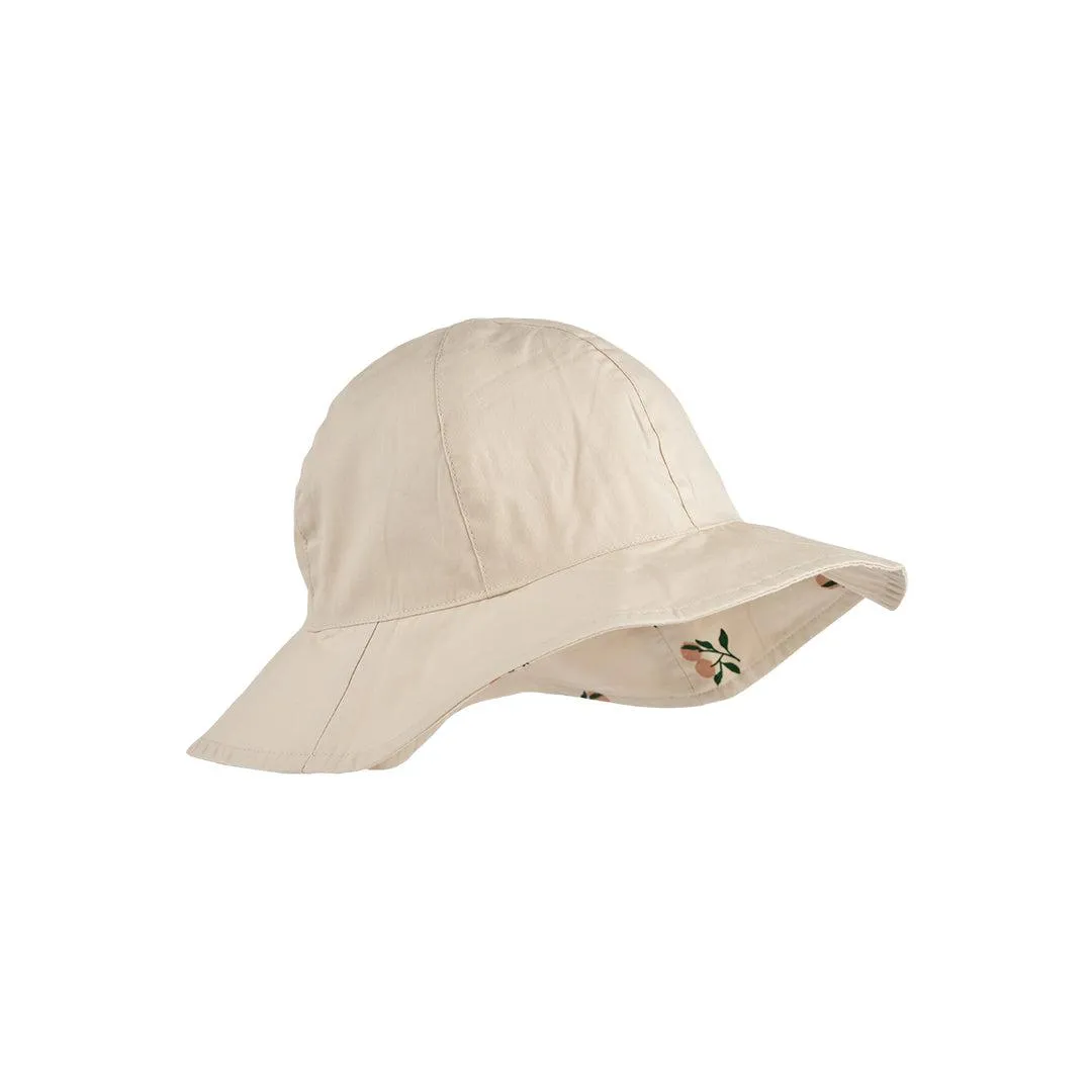 Liewood Amelia Reversible Sun Hat - Peach / Sandy