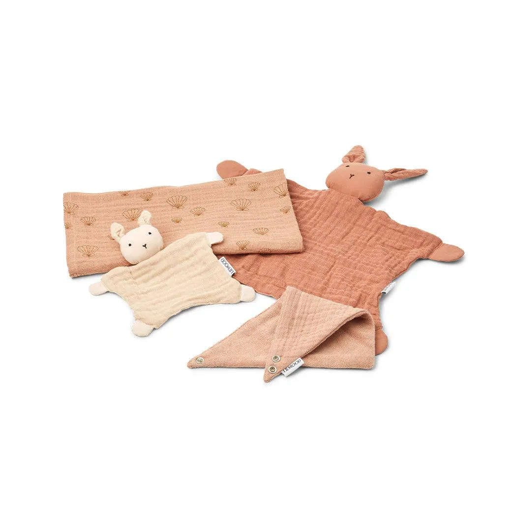 Liewood Nada Baby Gift Set - Rose Multi Mix- Rabbit