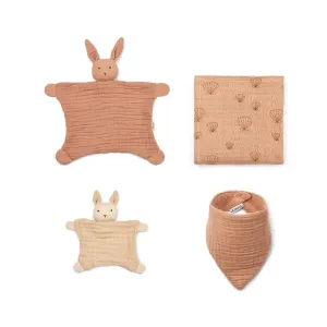Liewood Nada Baby Gift Set - Rose Multi Mix- Rabbit