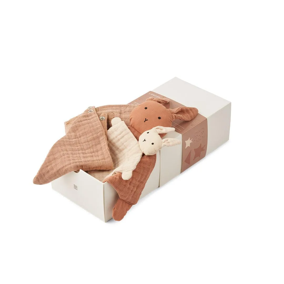 Liewood Nada Baby Gift Set - Rose Multi Mix- Rabbit