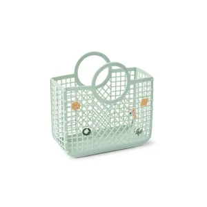 Liewood Samantha Basket With Charms - Light Peppermint