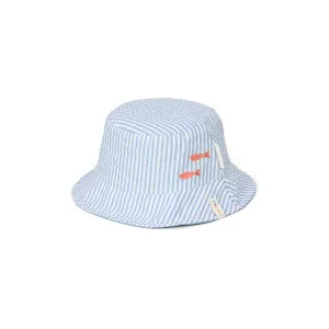 Little Dutch Reversible Bucket Hat - Ocean Blue
