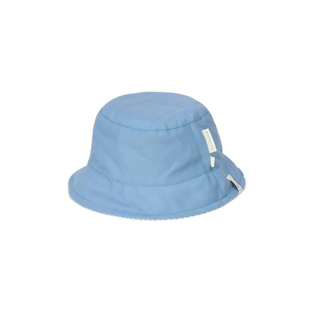 Little Dutch Reversible Bucket Hat - Ocean Blue