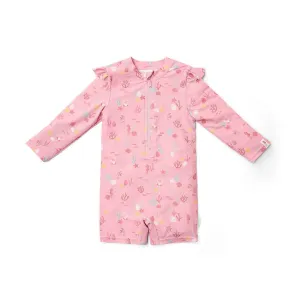 Little Dutch Swimsuit Long Sleeves - Ocean Treasures Multicolour