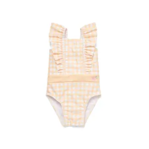Little Dutch Volants Bathsuit - Sunshine Checks