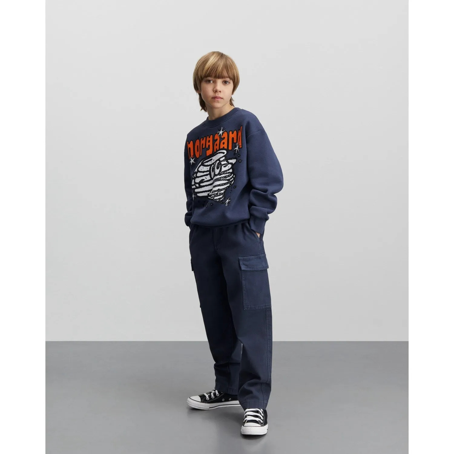 Mads Nrgaard Parisian Night Mix Sweat Sonar Sweatshirt