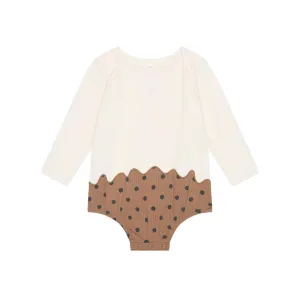 MORI Christmas Pudding Bodysuit - Tofu