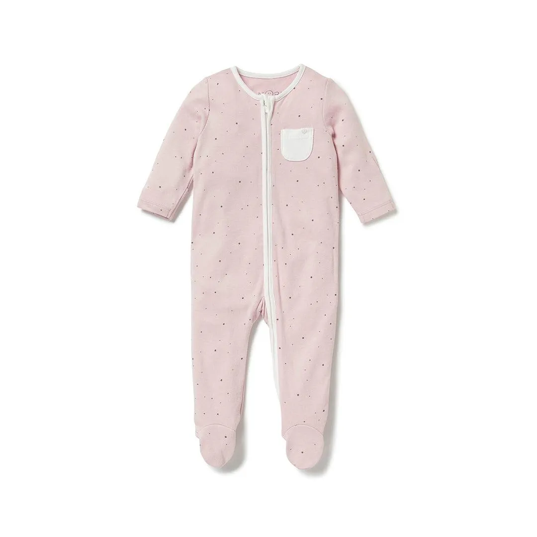 MORI Clever Zip Sleepsuit - Stardust