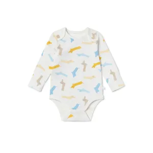 MORI Long Sleeve Bodysuit - Pups