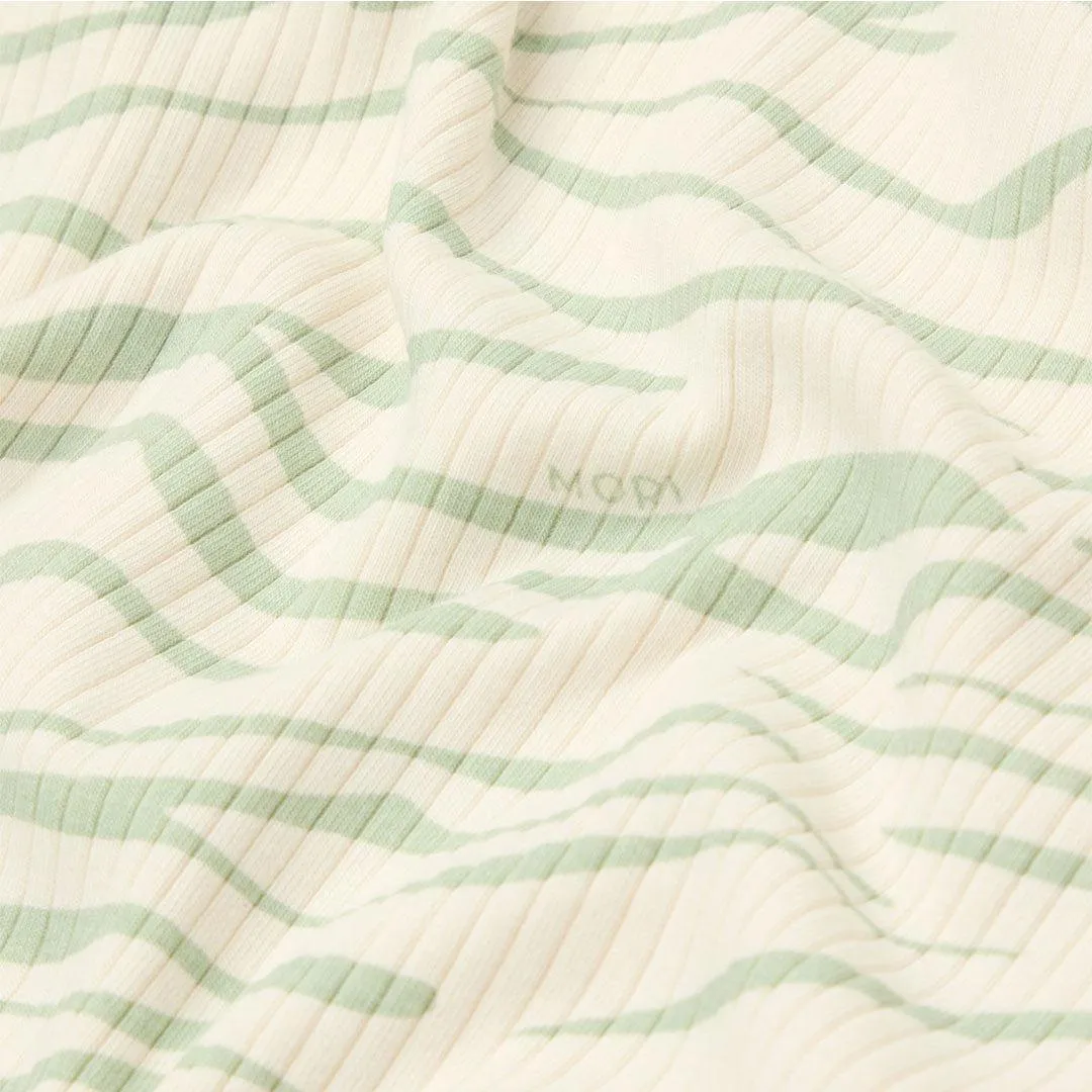 MORI Ribbed Zebra Stripe Pyjamas - Zebra